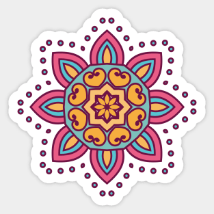 Mandalas Dotted Sticker